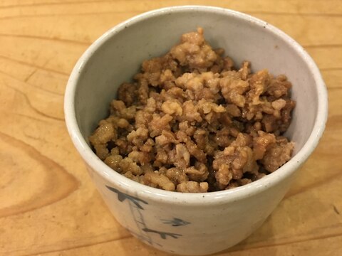 みんな大好き 合挽き肉のそぼろ レシピ 作り方 By Ie Hok 楽天レシピ